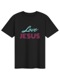 Love Jesus Retro T-Shirt