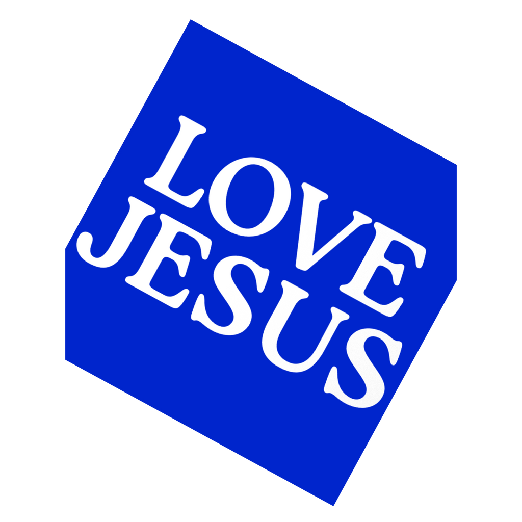 Love Jesus Sticker