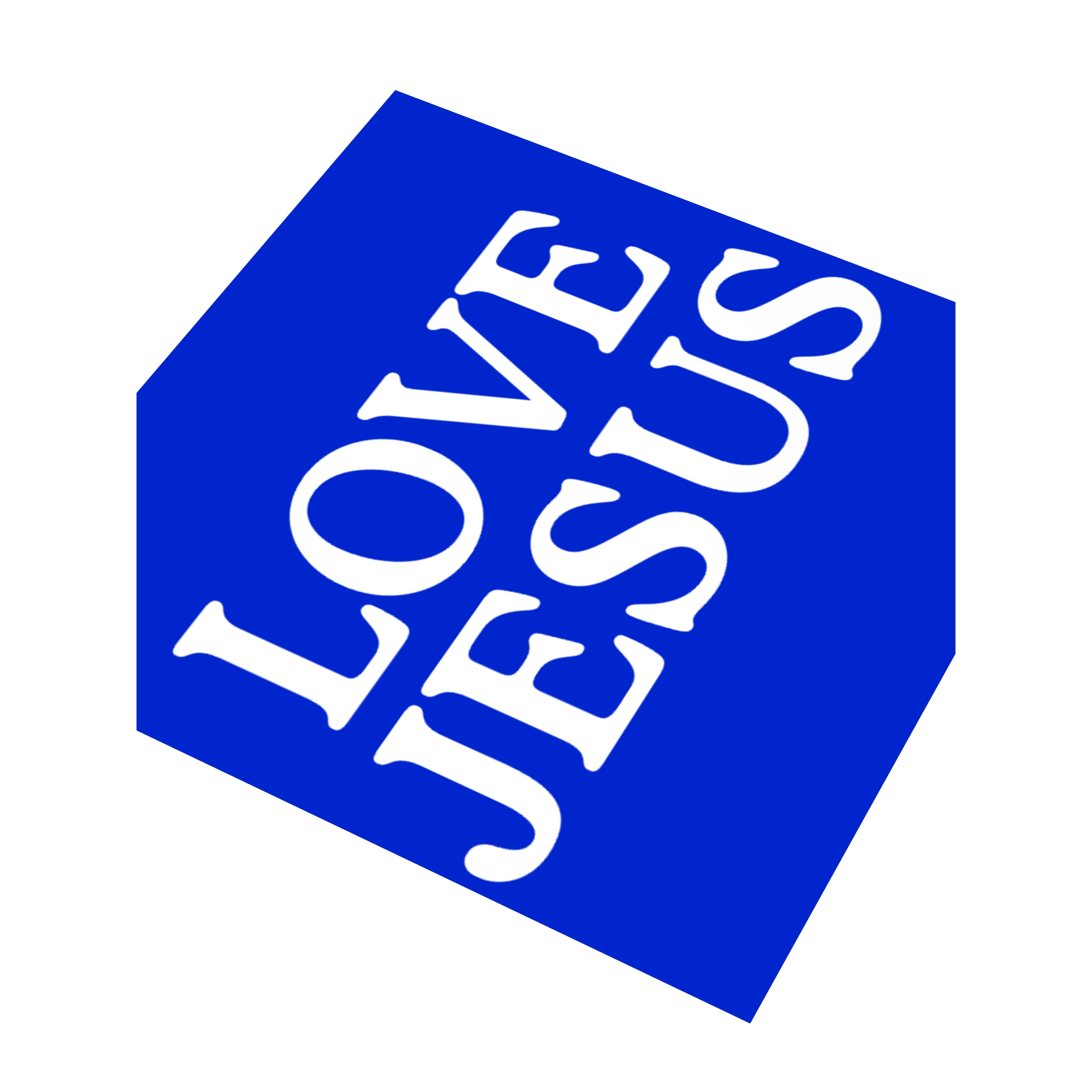 Love Jesus Sticker